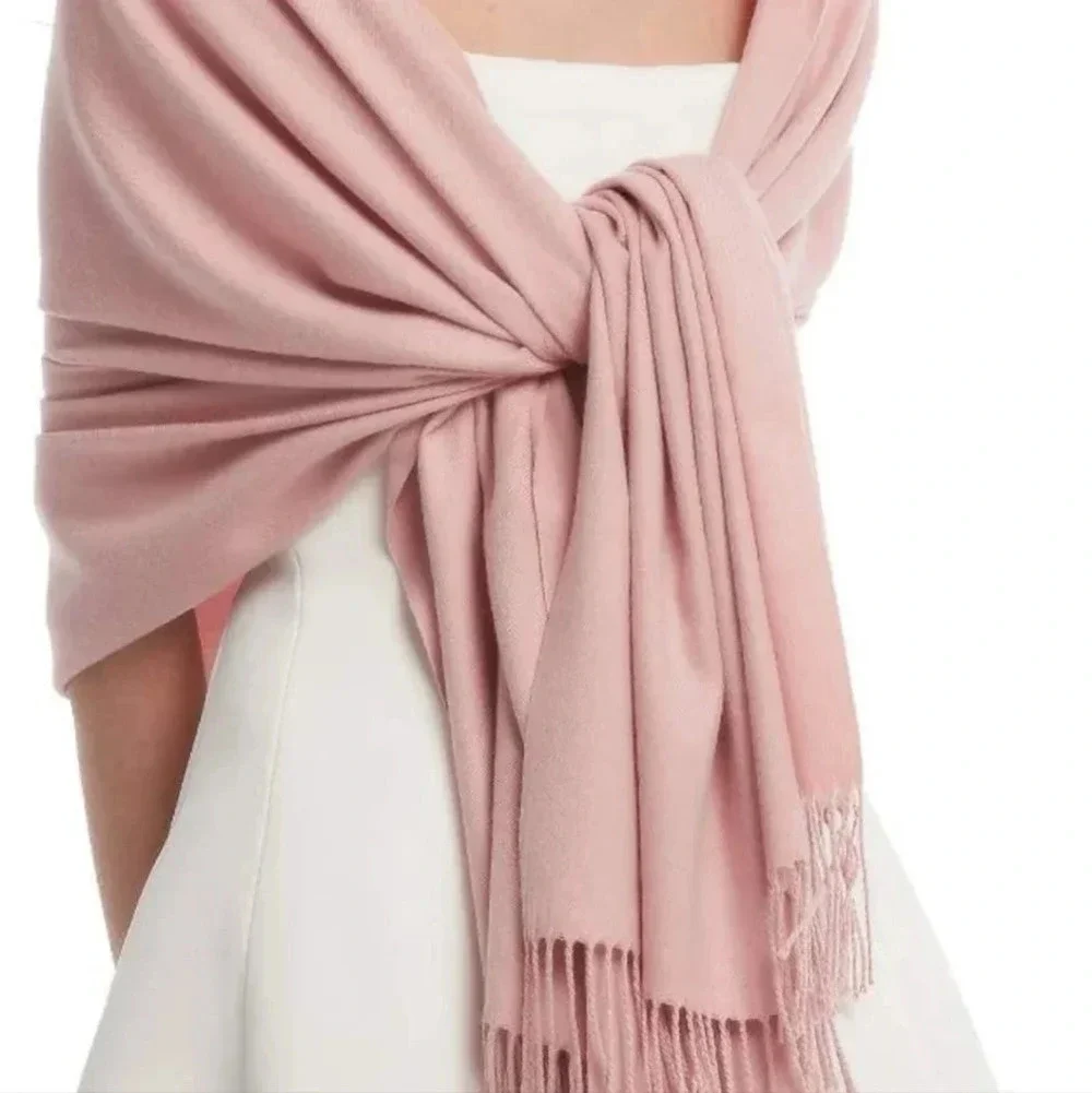 Winter Scarf for Women Pashmina Shawl Wraps Cashmere Feel Warm Fashion Blanket S